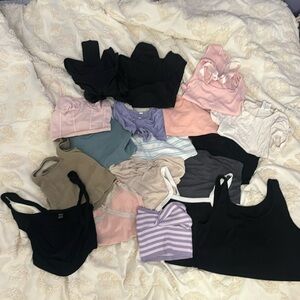 HUGE crop top bundle